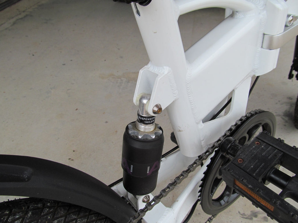 ADO Cross Your City Folding Bike, Suspension, mudguards, rides well, stops well