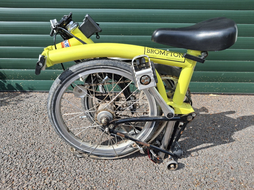 Brompton folding bike 3 speed