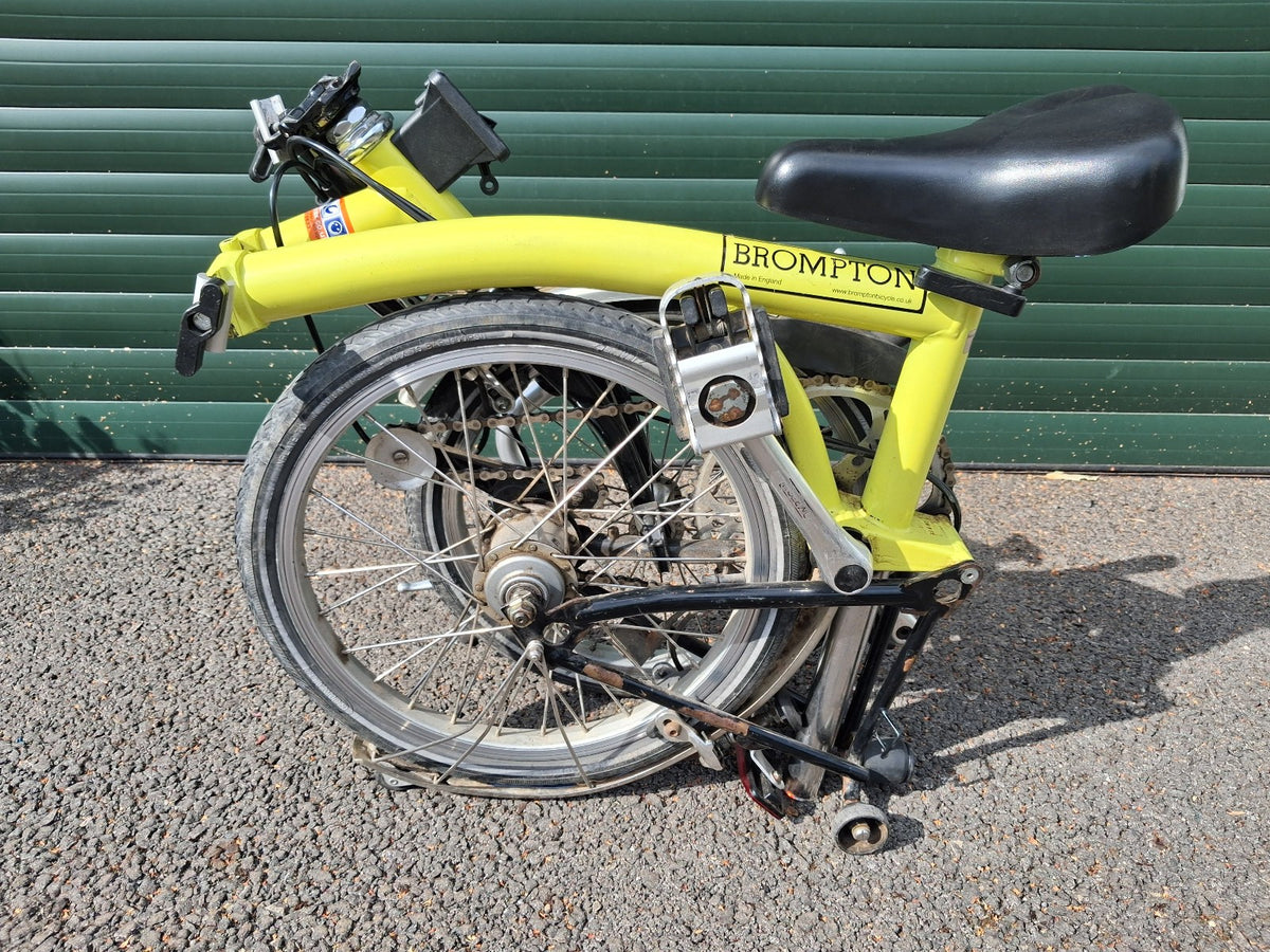 Brompton folding bike 3 speed