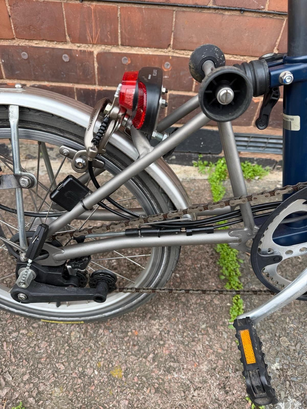 Brompton M6L-X Superlight Titanium 6 Speed -  Excellent Condition