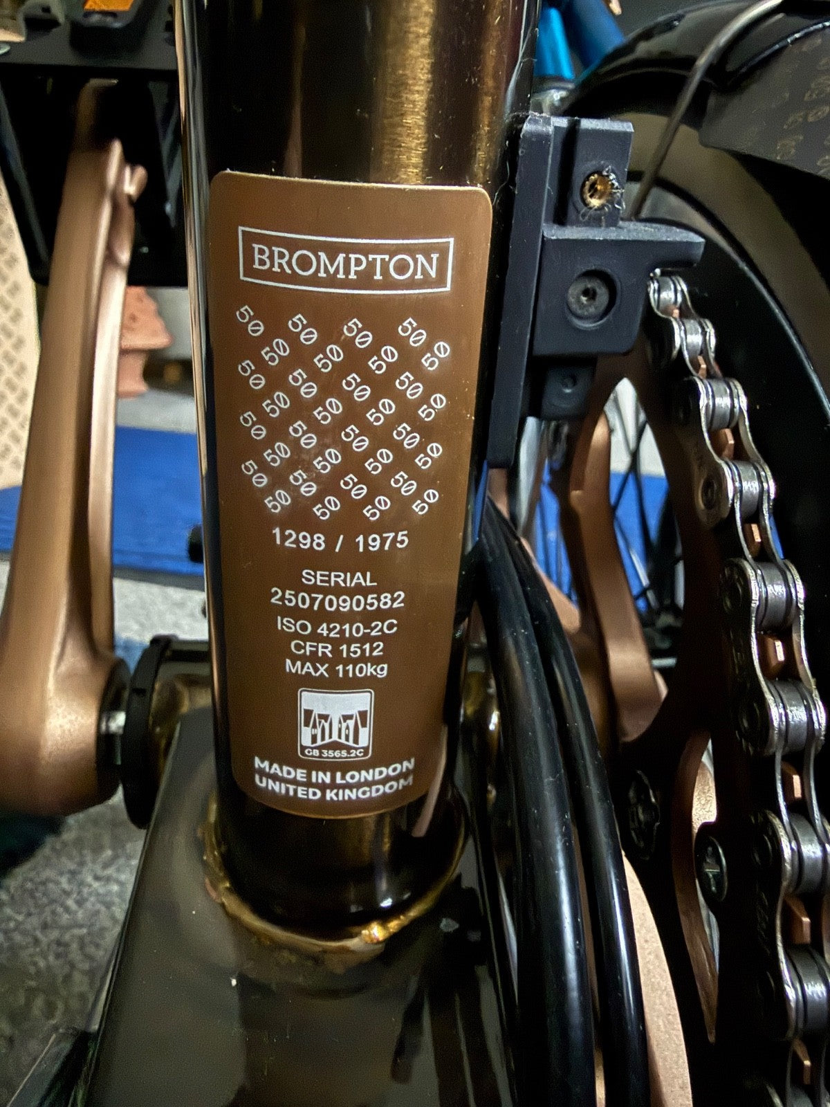 Brompton C Line 1975 Edition M 12-Speed Limited Edition BRAND NEW
