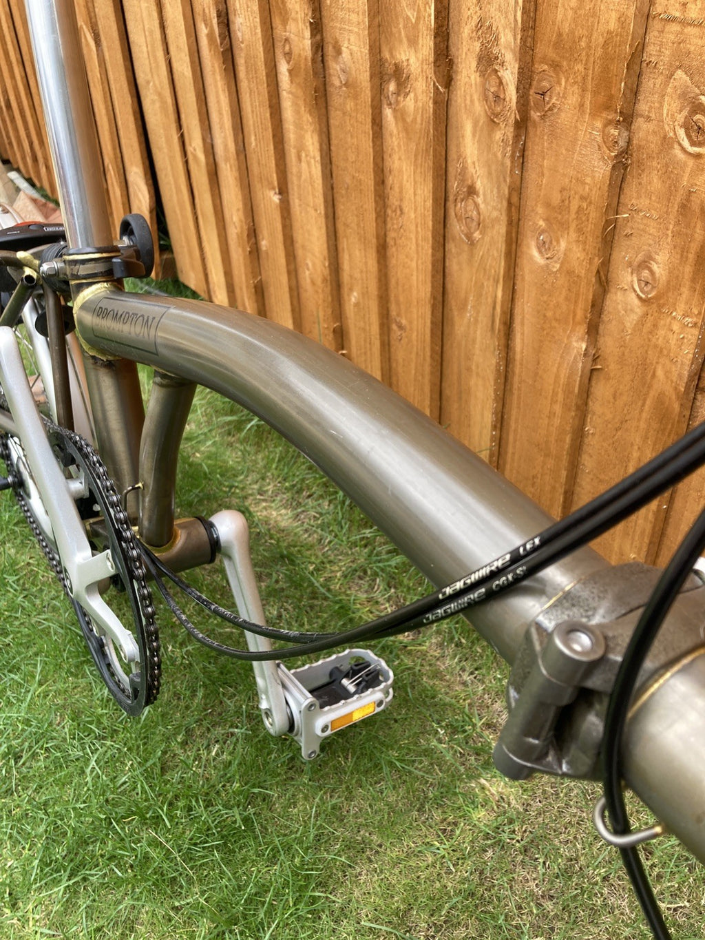 Brompton 3 Speed  Raw Lacquer Beautiful Condition M3L (now C Line)