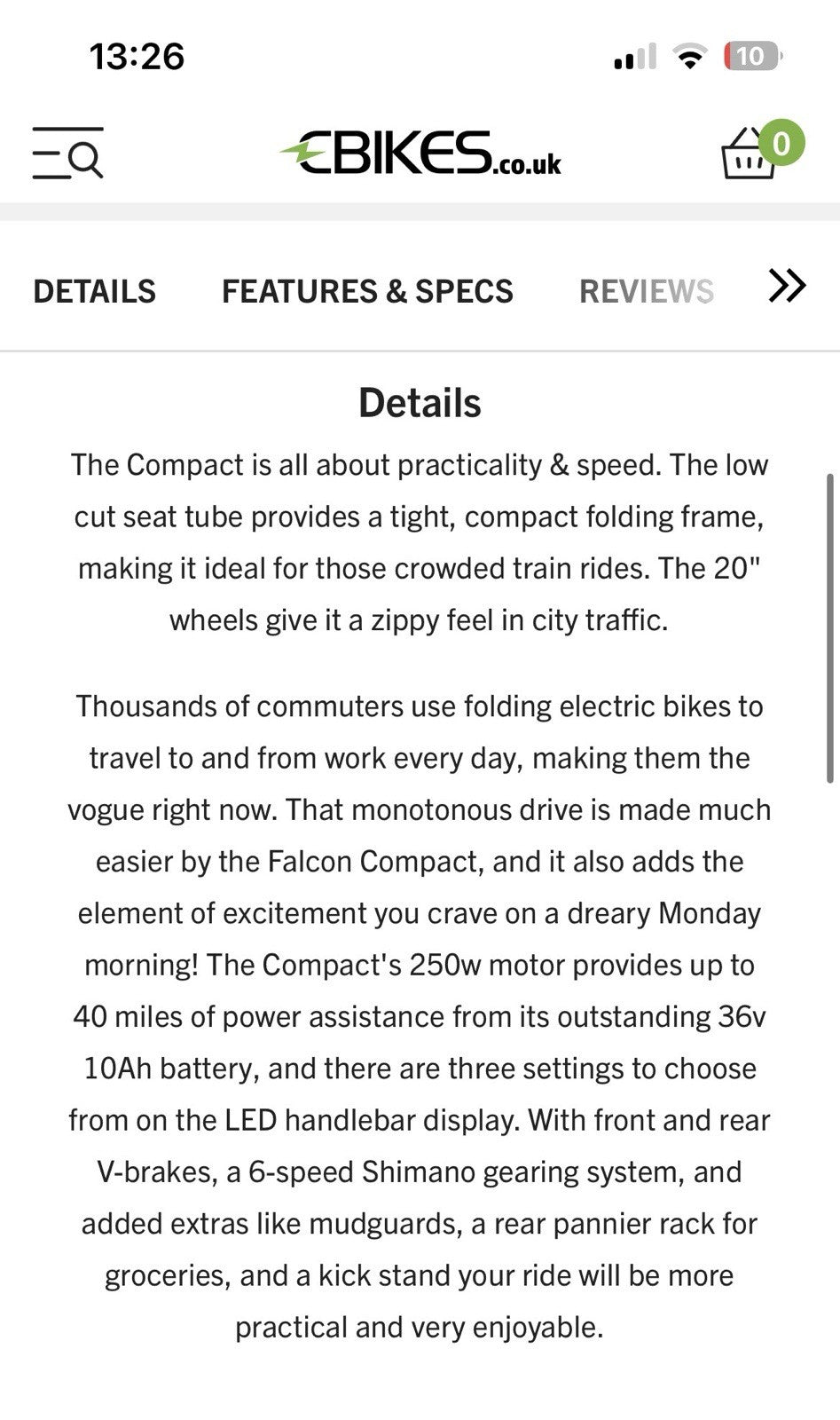 Falcon folding bike