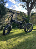 Mate X  750 Black. On road and off road. Folding bike