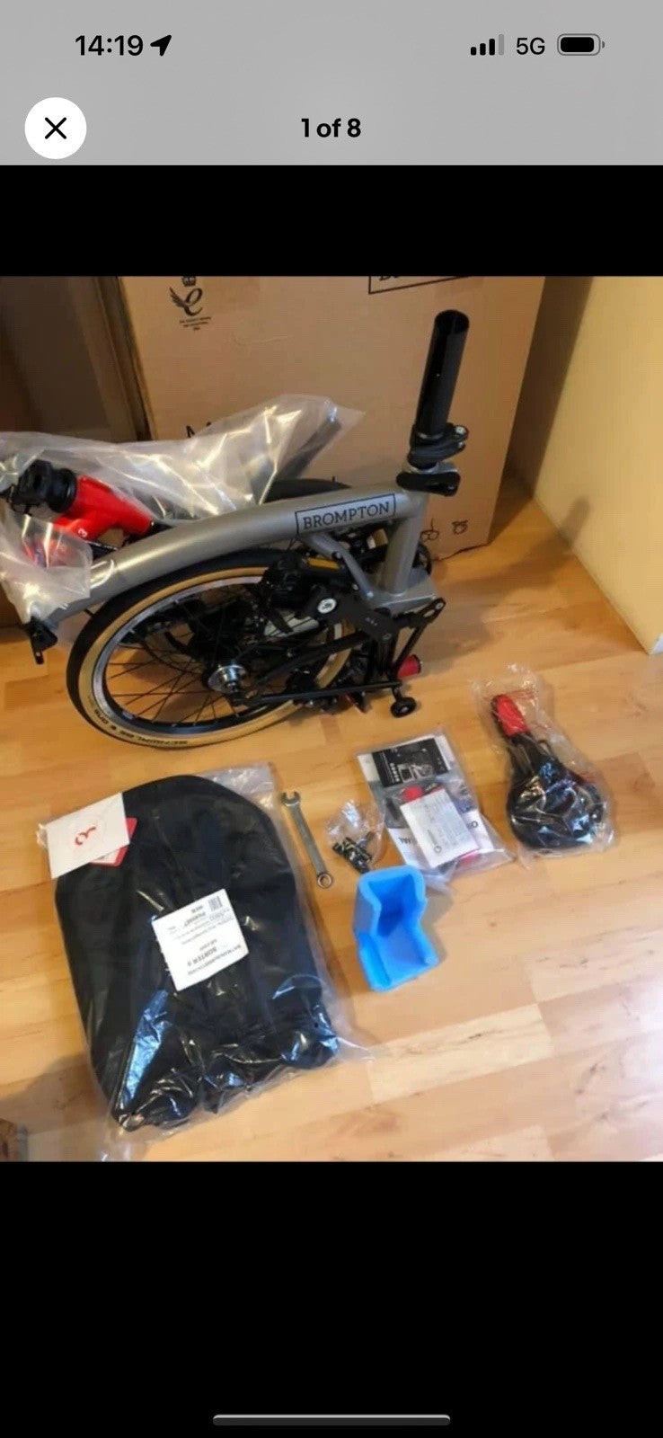 Brompton Chpt3 Folding Bike Brand New With Bag