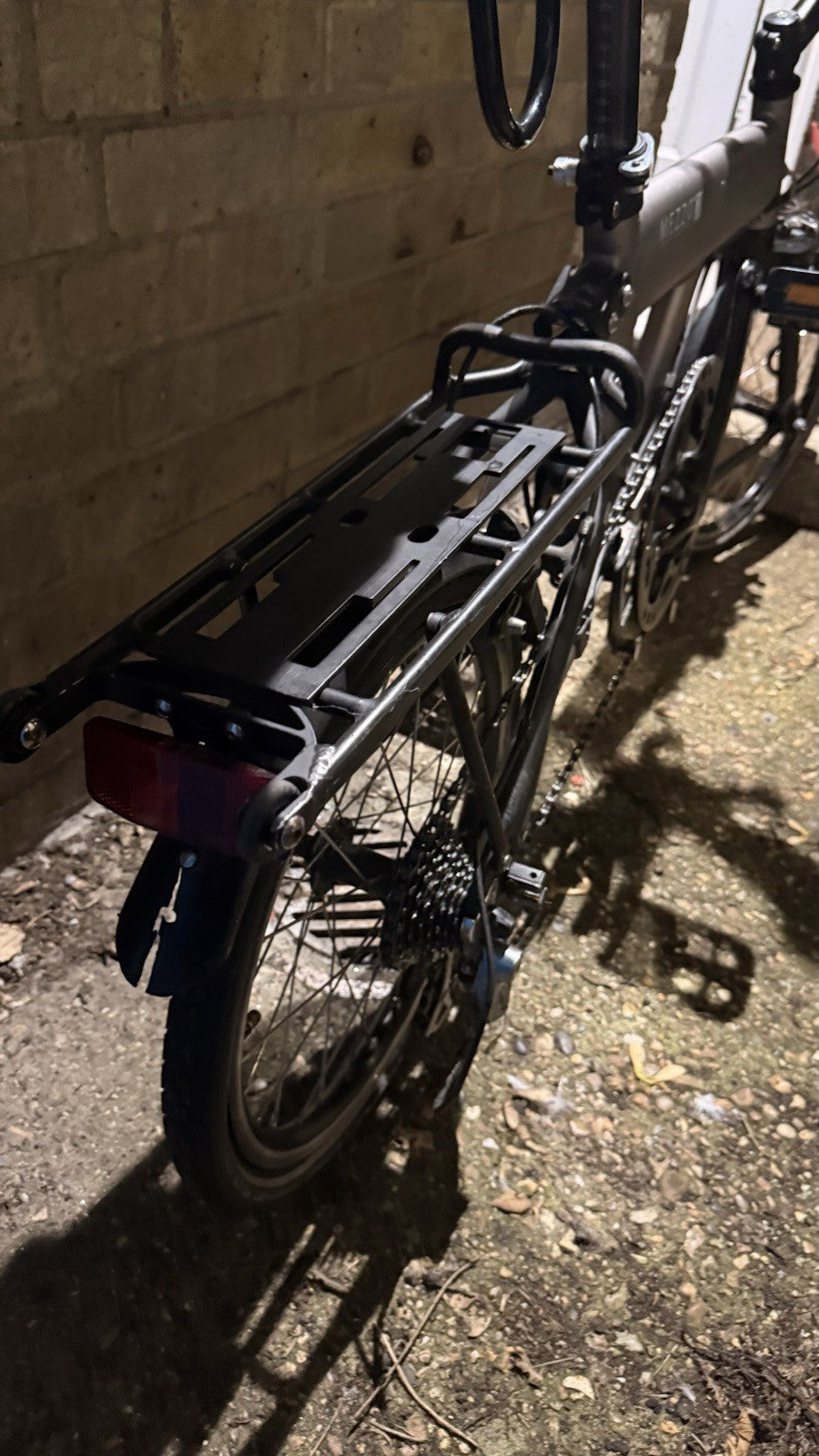 Mezzo Folding Bike like Brompton +Kryptonite D-Lock, ExtraSaddle+Phone Mount