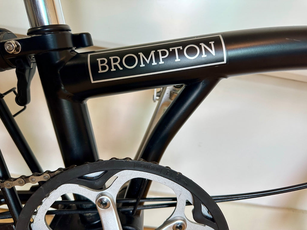 Brompton Folding Bike C Line 3 Speed Black 2018 - Excellent Condition