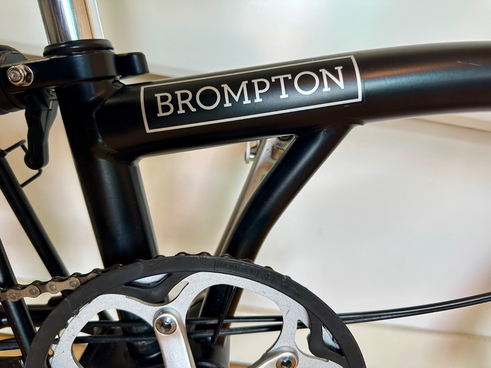 Brompton Folding Bike C Line 3 Speed Black 2018 - Excellent Condition