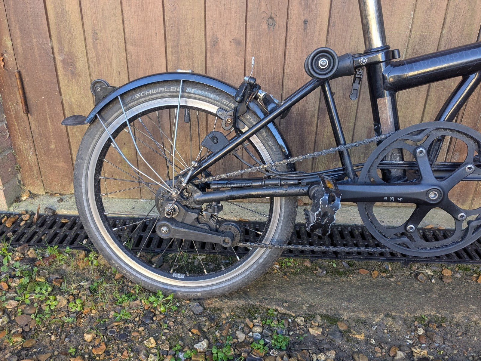 Brompton folding bike S6L Black Edition 2018 - similar to C Line low handlebar