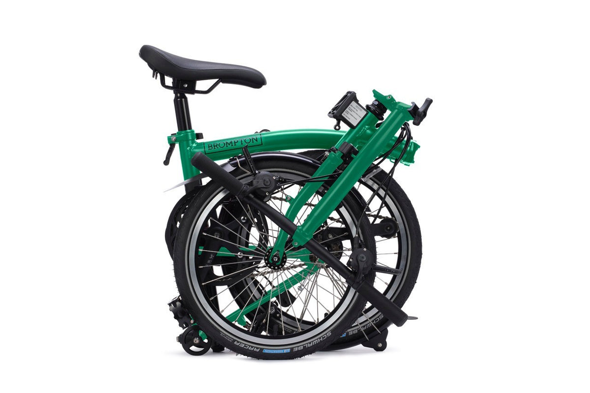 S4l Palm Green Brompton Folding Bike