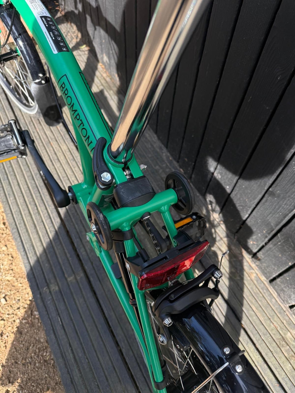 Brompton C Line 12 Speed 2025 - Mint Condition - CAMBRIDGE COLLECTION
