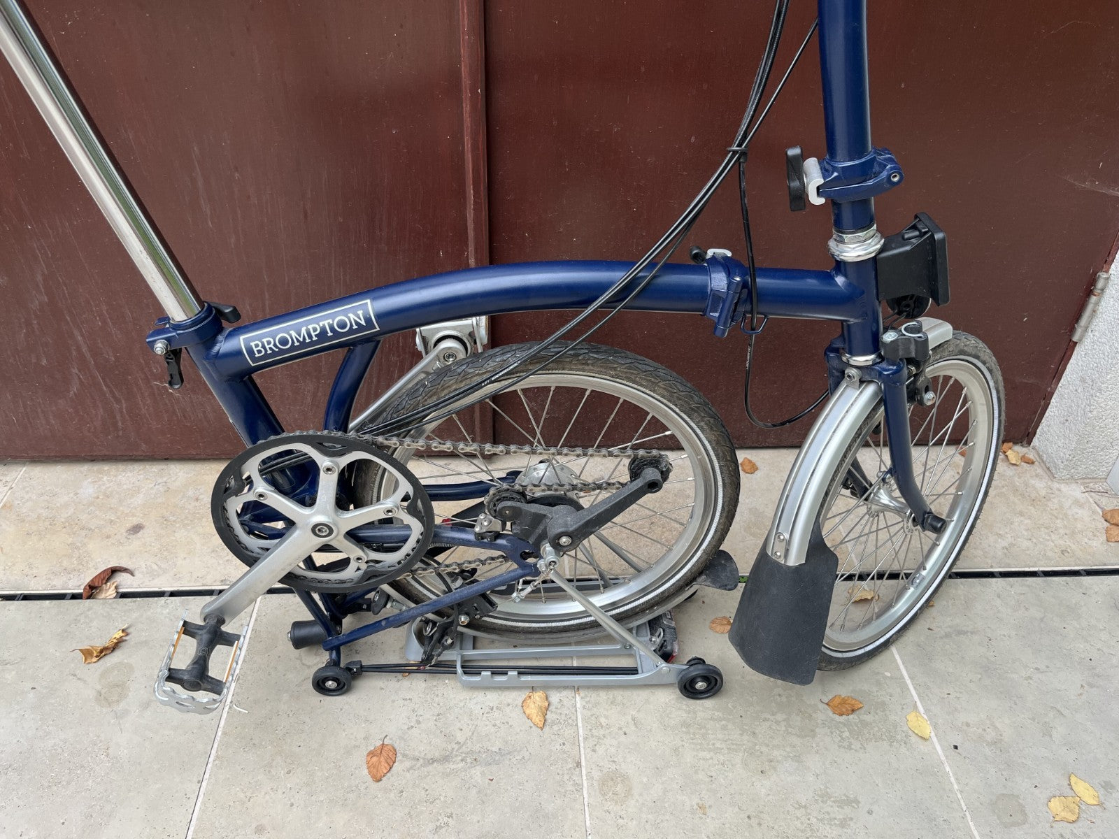 Brompton H6L 2020 Tempest Blue 6 Speed + Rear Rack, One Owner, Lightly Used