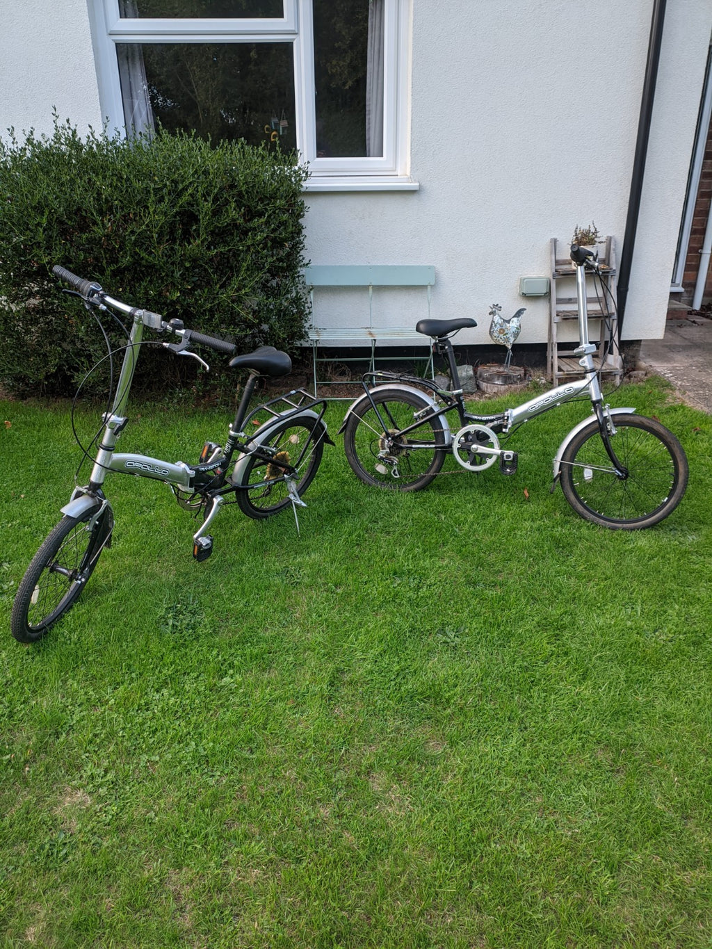 2 X Apollo Transition Folding Bikes 6 Speed Shimano Gear 20” Wheels
