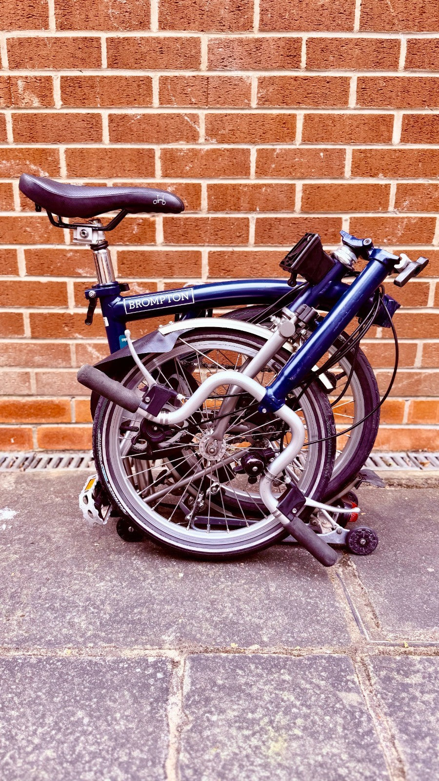Brompton M6L-X Titanium C Line 6 Speed Very Good Used Condition FREE POSTAGE
