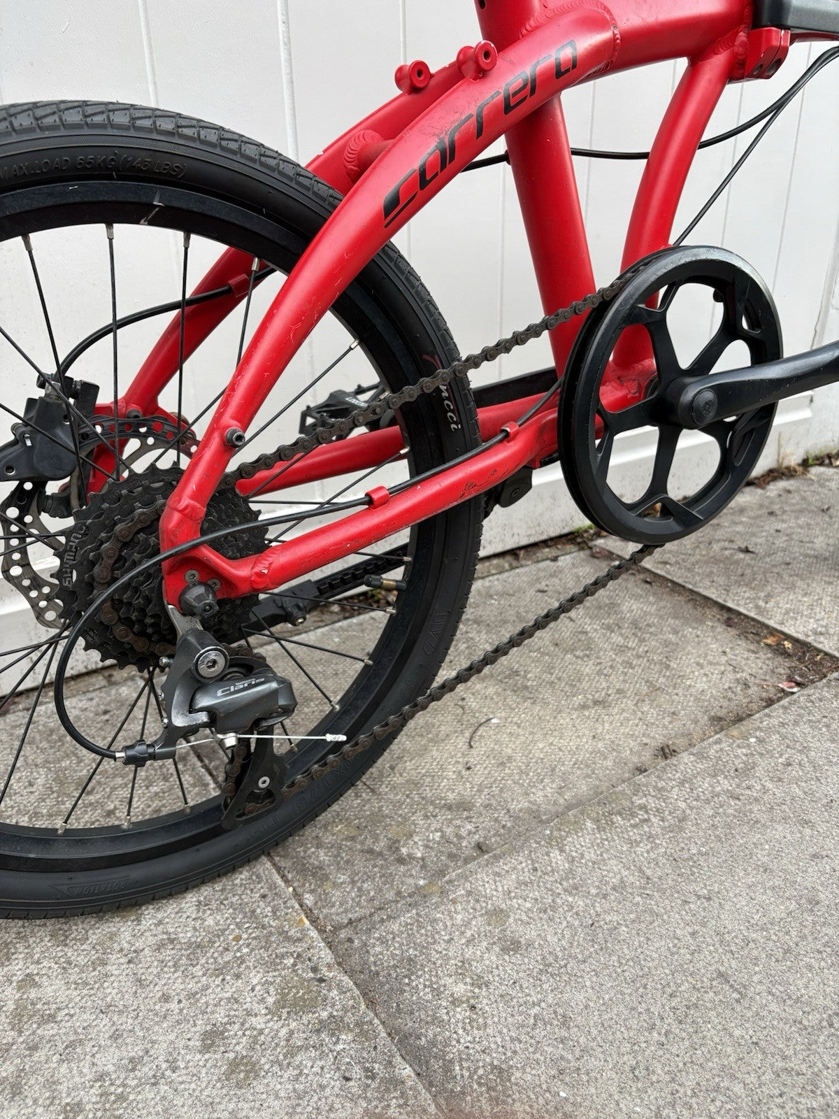 Carrera Intercity Mens Folding Bike