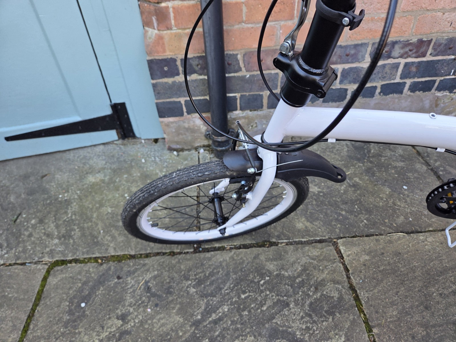 TRIOBLADE  20 Inch Adult Folding Bike 7 Speed Compact City Commuter