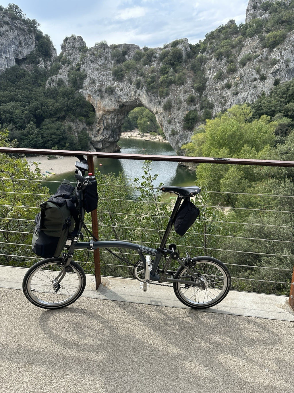 Brompton S6L-X Superlight Titanium - Extras Inc Brooks Titanium Saddle Etc