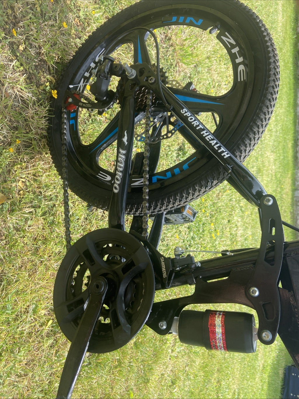 HAHOO Folding Bike 20” - Full Suspension & Disc Brakes *Collection only*