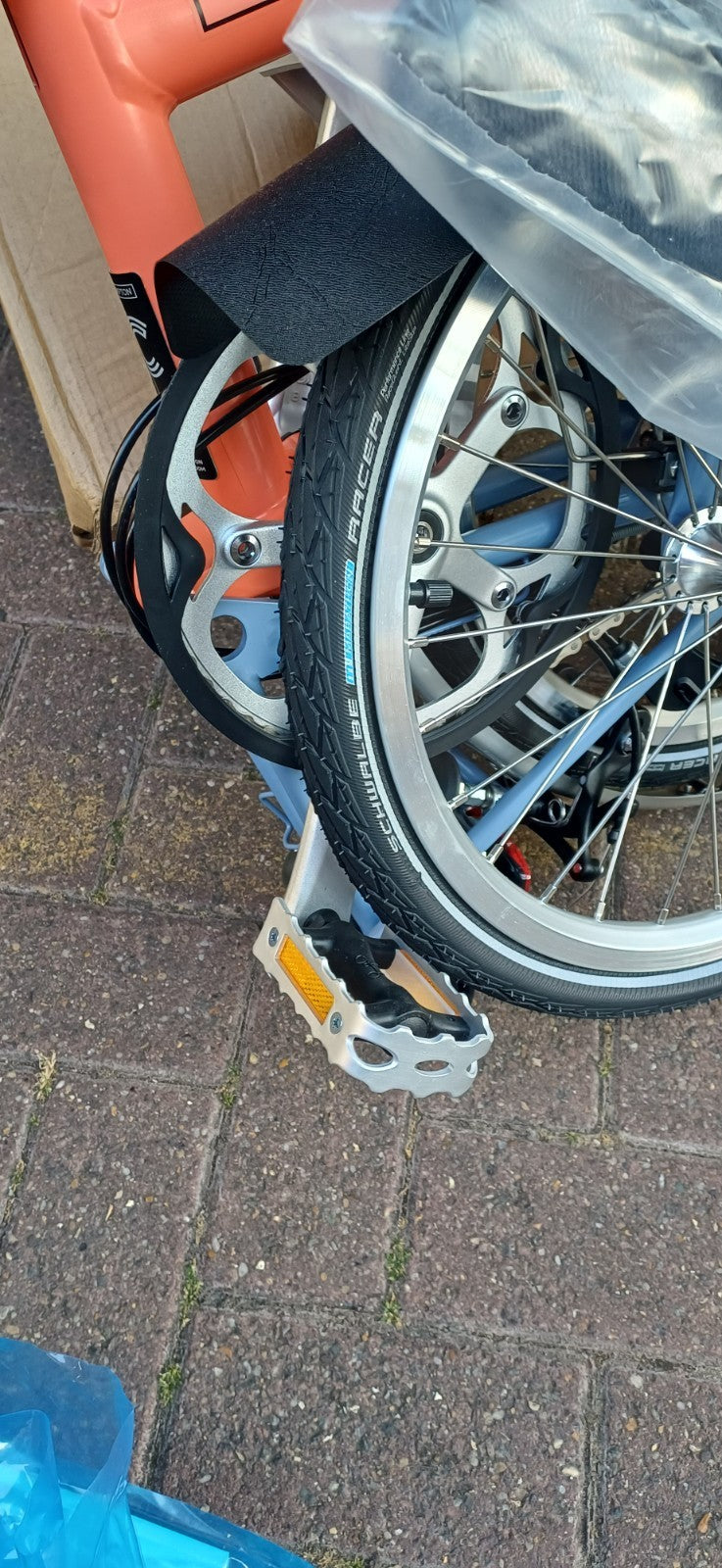 Brompton C Line Explore S6L cloud/ coral worldwide 🌐 shipping