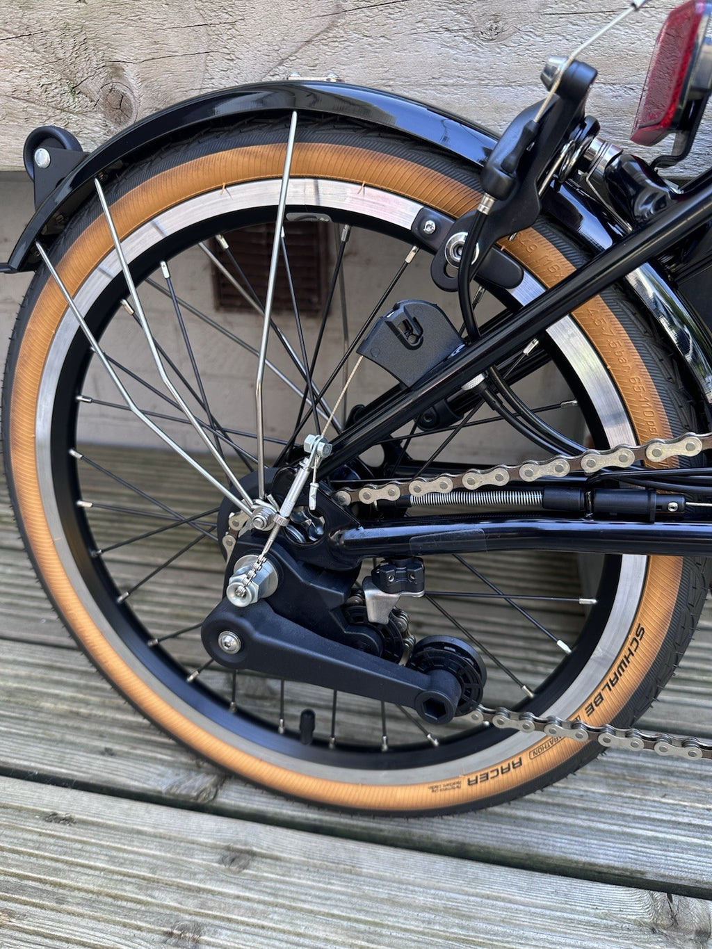 Brompton Folding Bike - New And Unused - Raw Lacquer Bundle - Accessories!