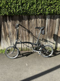 Brompton C-Line Explore 6 Speed Bike Mid (M) - Handlebar - Black