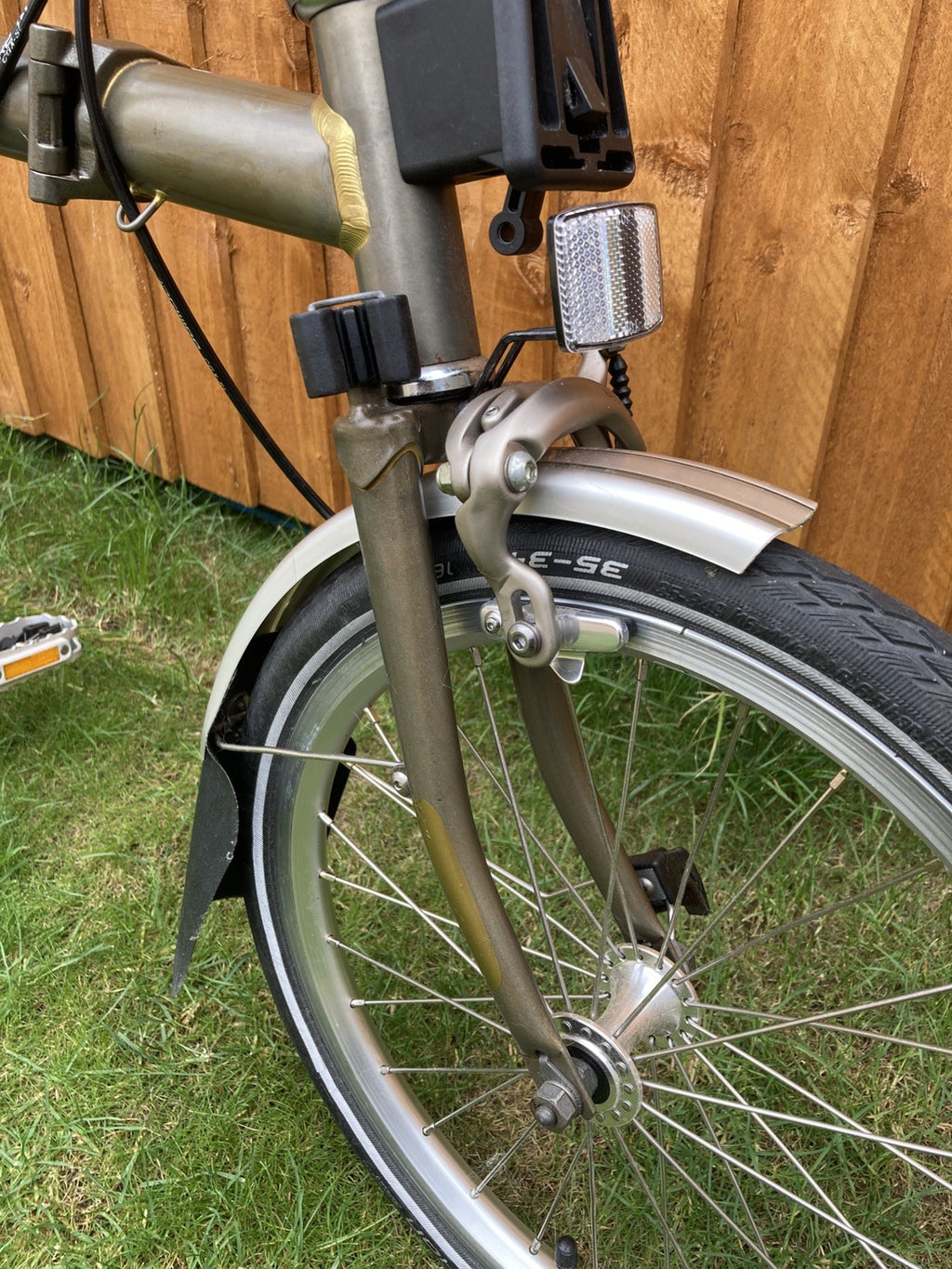 Brompton 3 Speed  Raw Lacquer Beautiful Condition M3L (now C Line)
