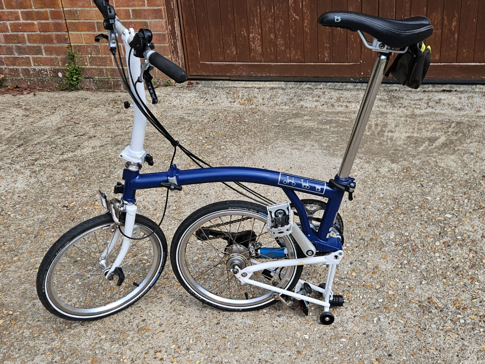Brompton S type folding bike