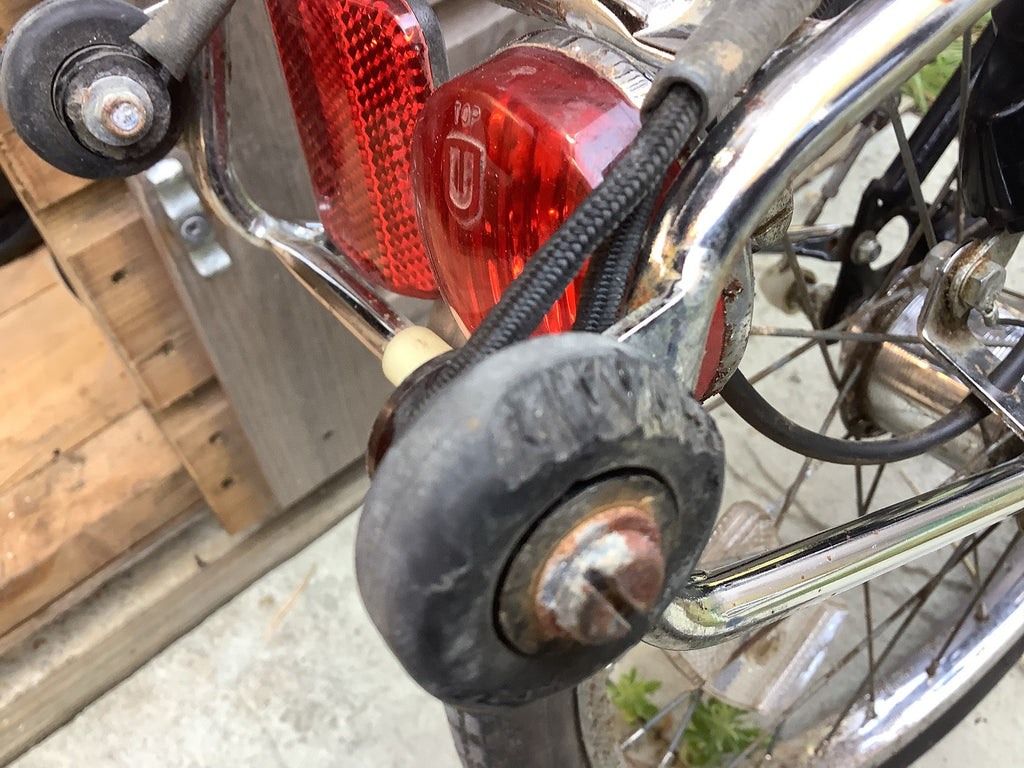 Vintage Original Low Mileage Brompton C Line 5 Gear 1988 T5M and Storage Bag