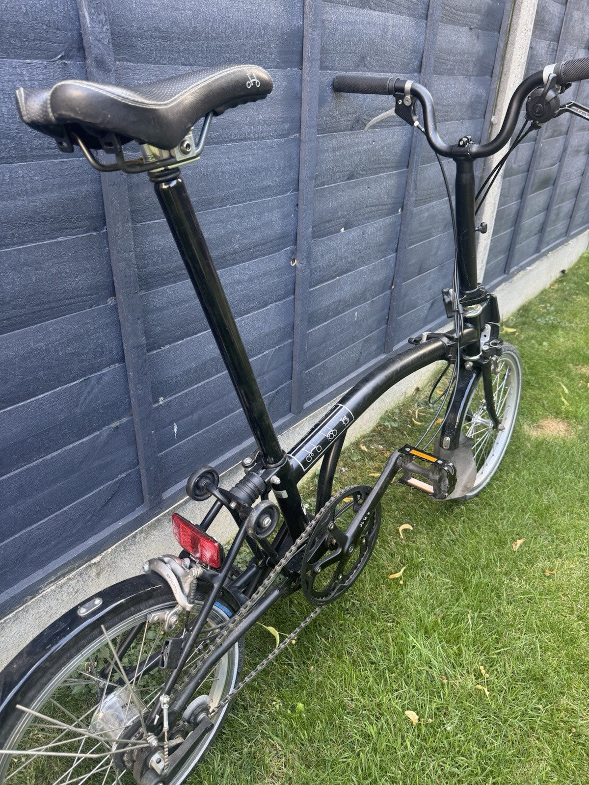 Brompton M3L Folding Bike, Black