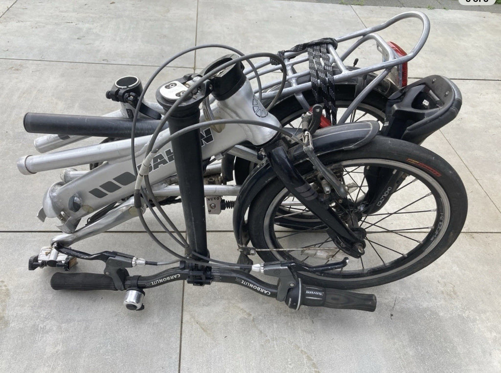 Dahon Presto Lite Aluminium Folding Bike 3 Speed SRAM T3 Rear Rack- Weight 10kg