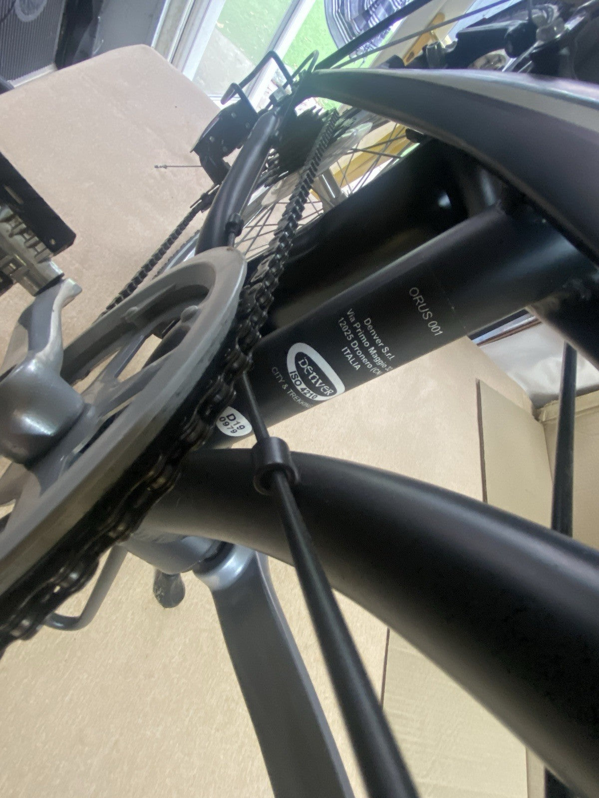 ORUS folding Bike + lock & key