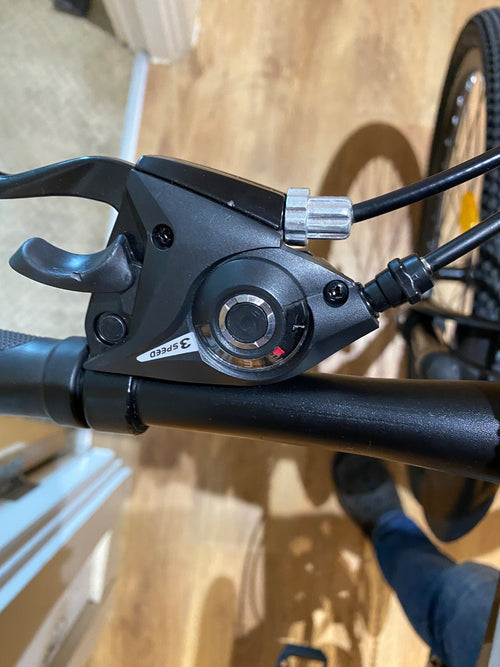Amazon Folding mountain bike 3*7 speed Black