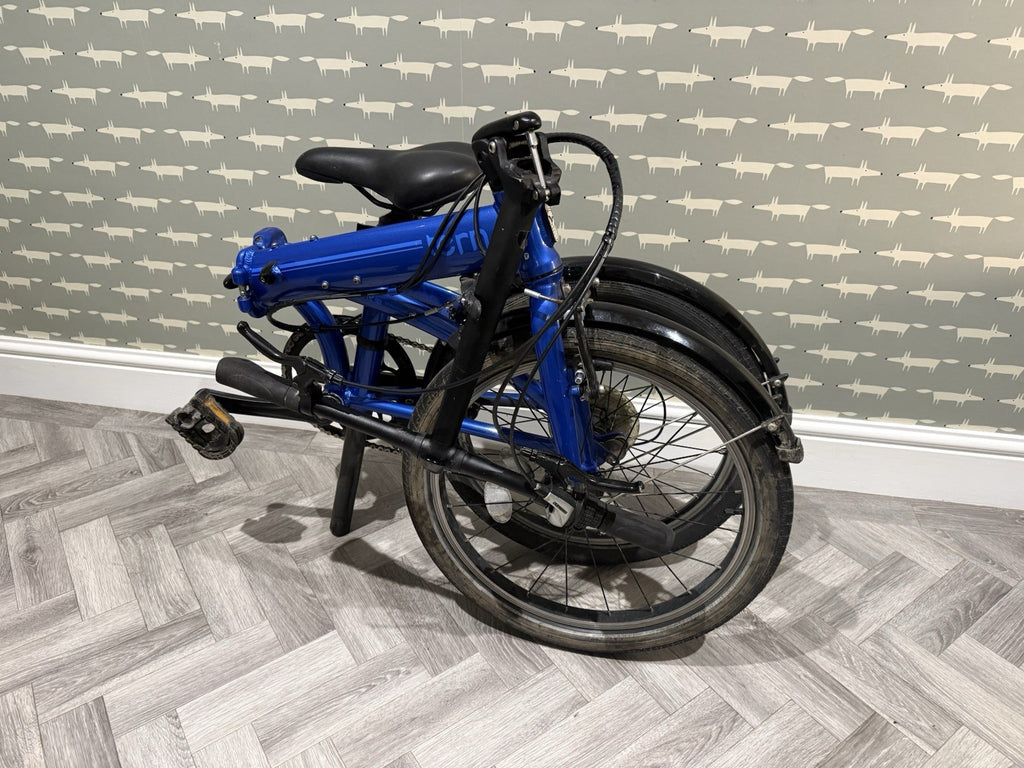 Tern Link C8 Folding Bike 8-Speed, Blue