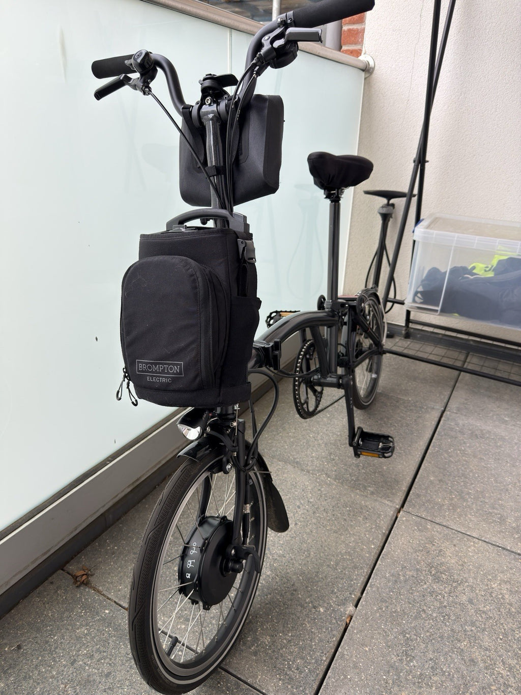 Brompton P Line 2023 Urban 4-Speed Black with Roller Frame