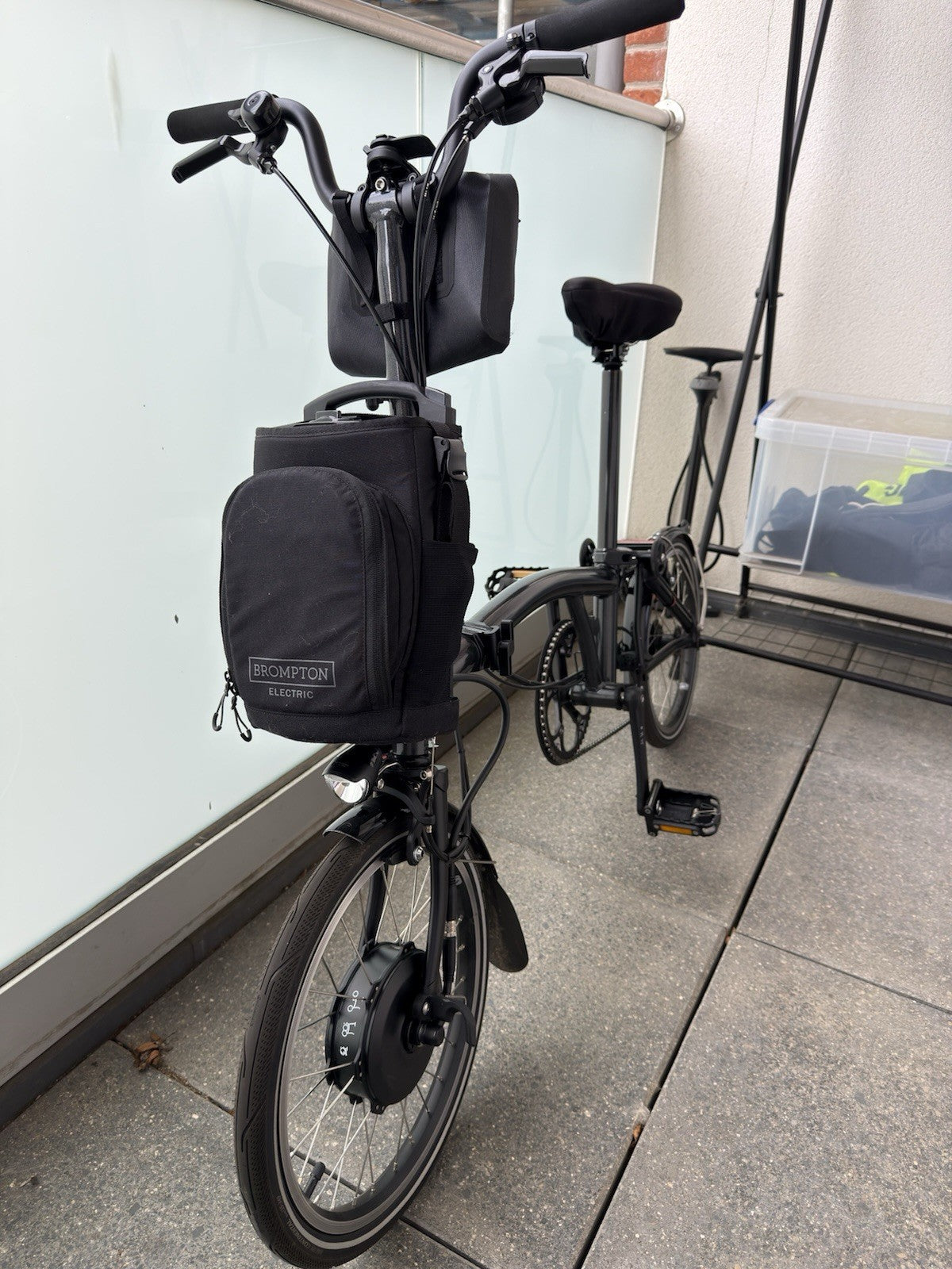Brompton P Line 2023 Urban 4-Speed Black with Roller Frame