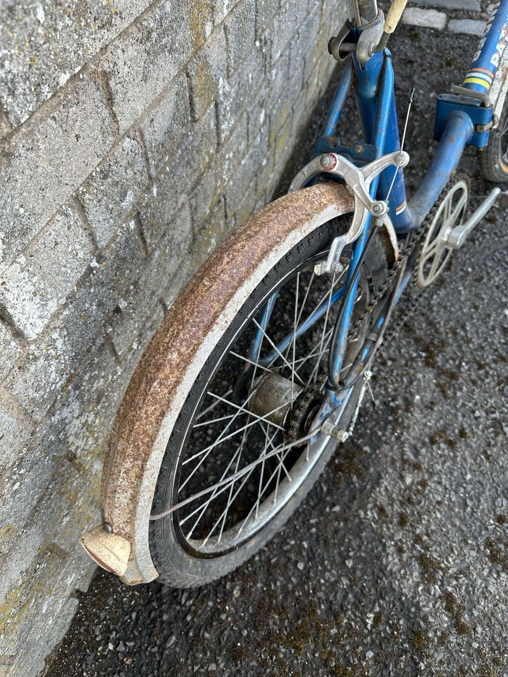 Pathfinder Folding Shopper Bike Minivelo 20” Wheel Cruiser Retro