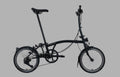 Brompton Folding Bike - C Line 12 Speed 2026 M Handlebar - Matt Black New in Box