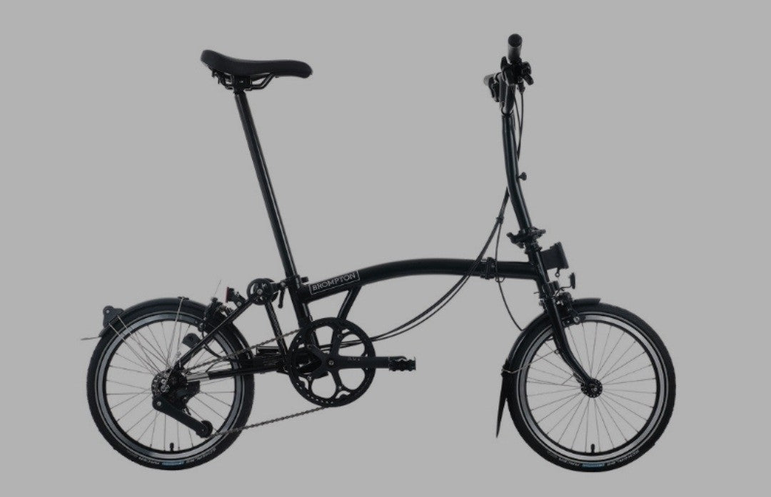 Brompton Folding Bike - C Line 12 Speed 2026 M Handlebar - Matt Black New in Box