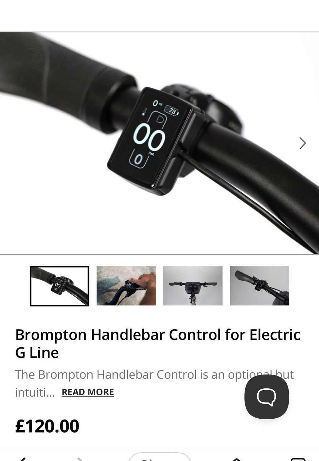 2025 Electric Brompton G Line e-motif with SuperRoll