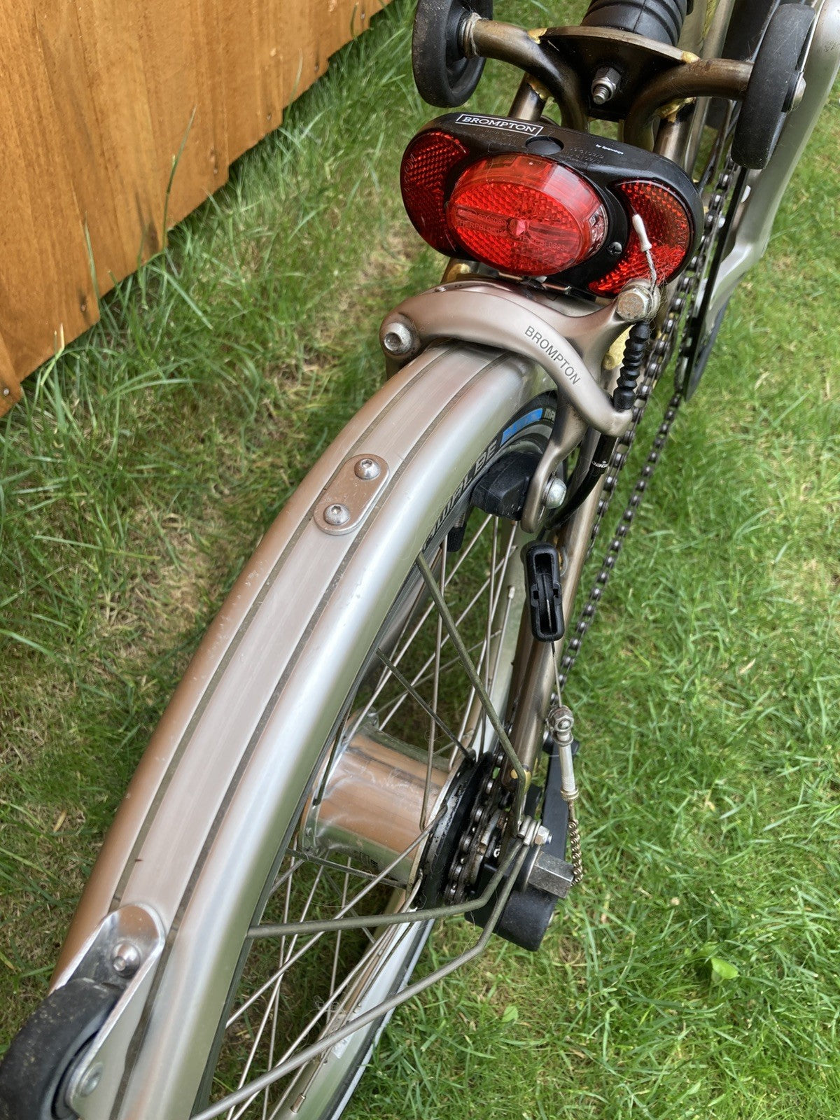 Brompton 3 Speed  Raw Lacquer Beautiful Condition M3L (now C Line)