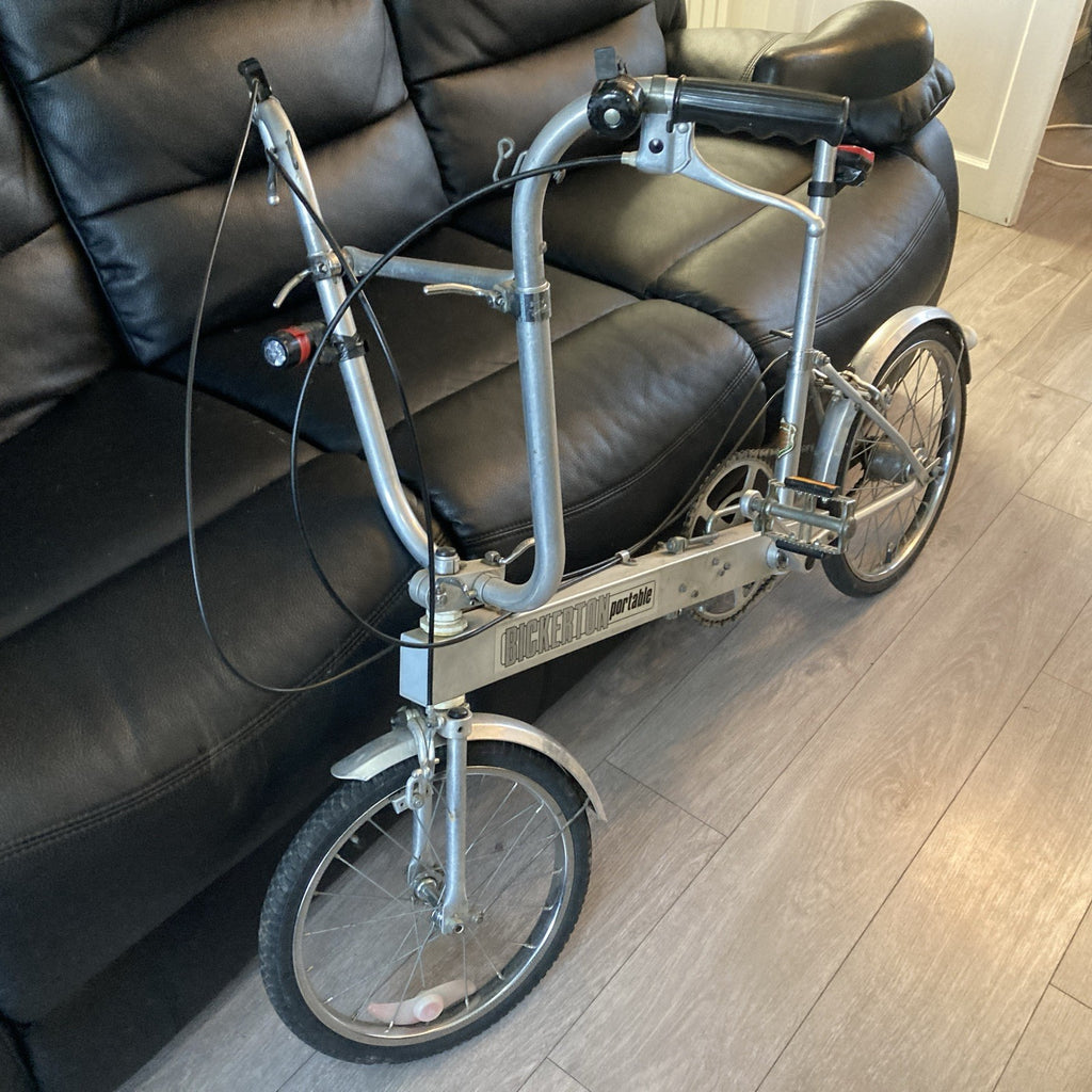 Bickerton Portable Folding Bicycle 3-Speed Classic 1970s Vintage Aluminium Bike