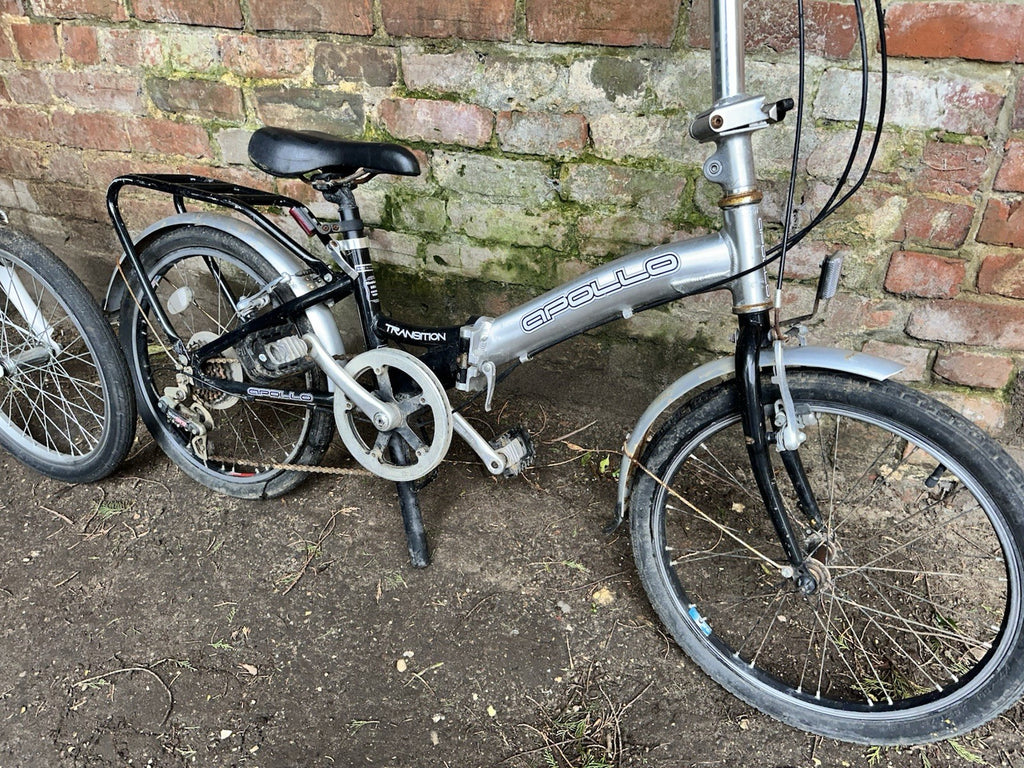 X2 apollo transition folding bike 6 revoshift gears 20inch wheels adults unisex