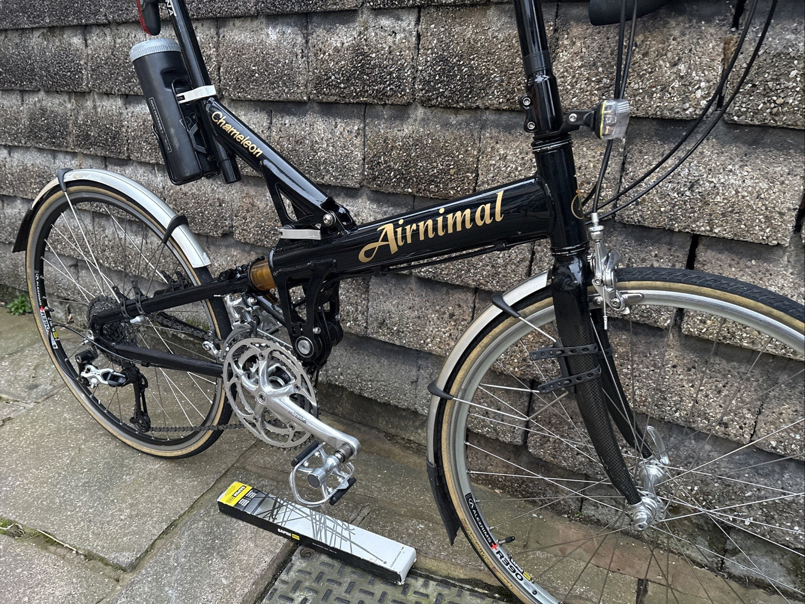 Airnimal Chameleon Handbuilt Folding Road Bike 27 Spd Ultegra Dura Ace 24” Wheel