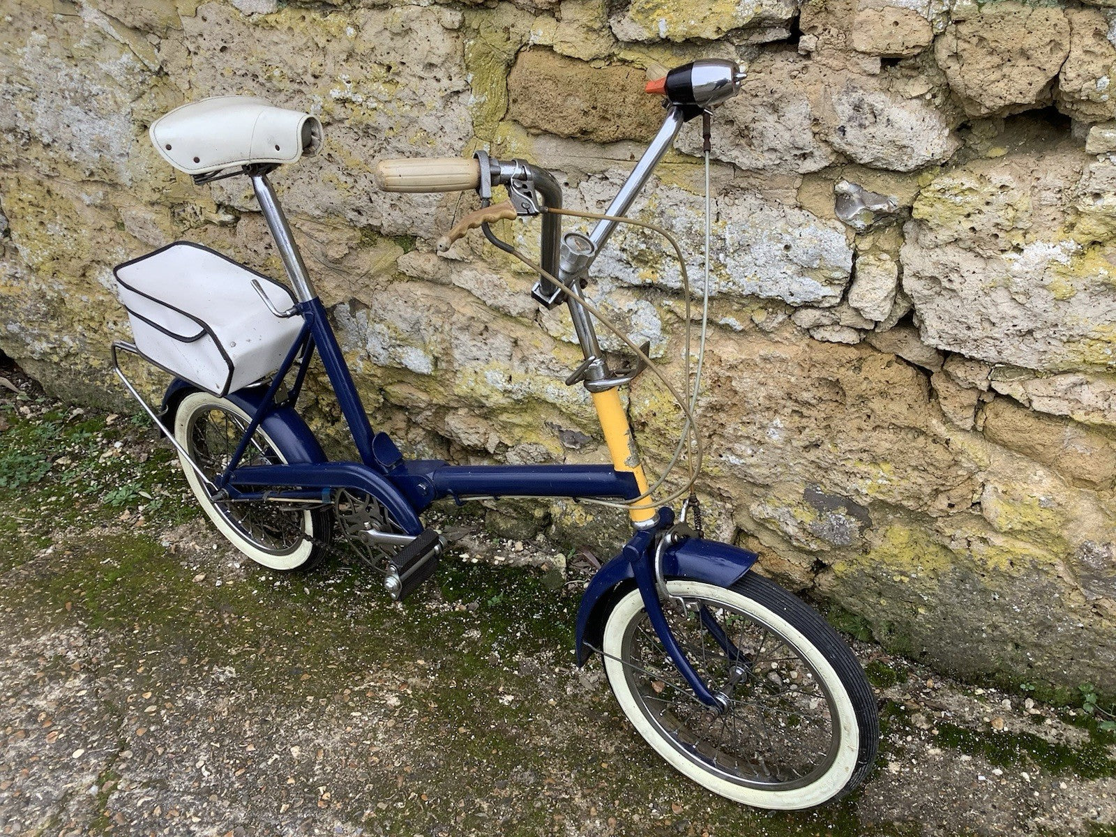 VINTAGE 1960s Raleigh RSW 16 COMPACT Folding Bicycle - UK DELIVERY