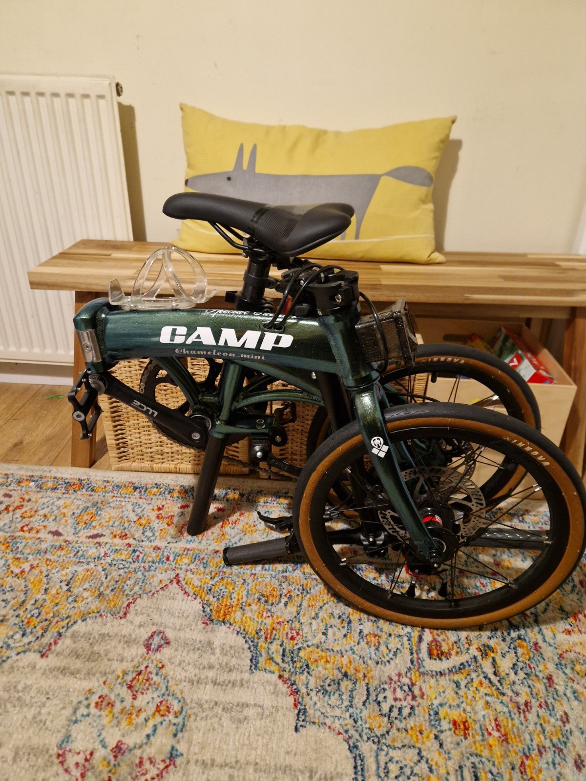 Folding Bike: Camp Chameleonspecial edition (Iridescant green)
