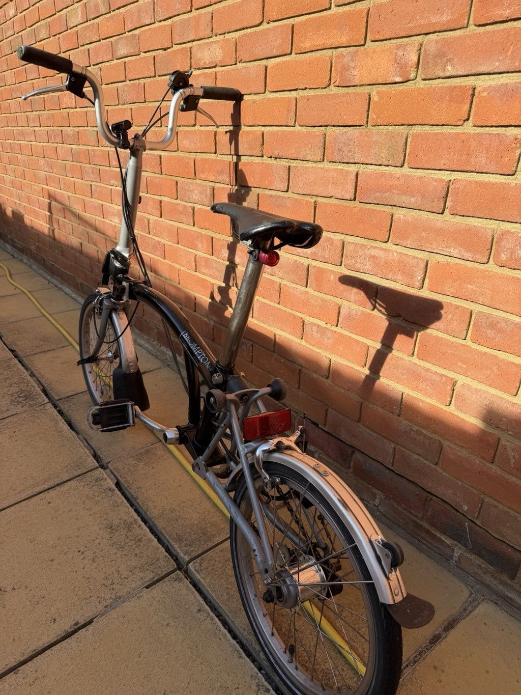 Brompton Folding Bike - Black/Silver | 3-Speed | Ready to Ride