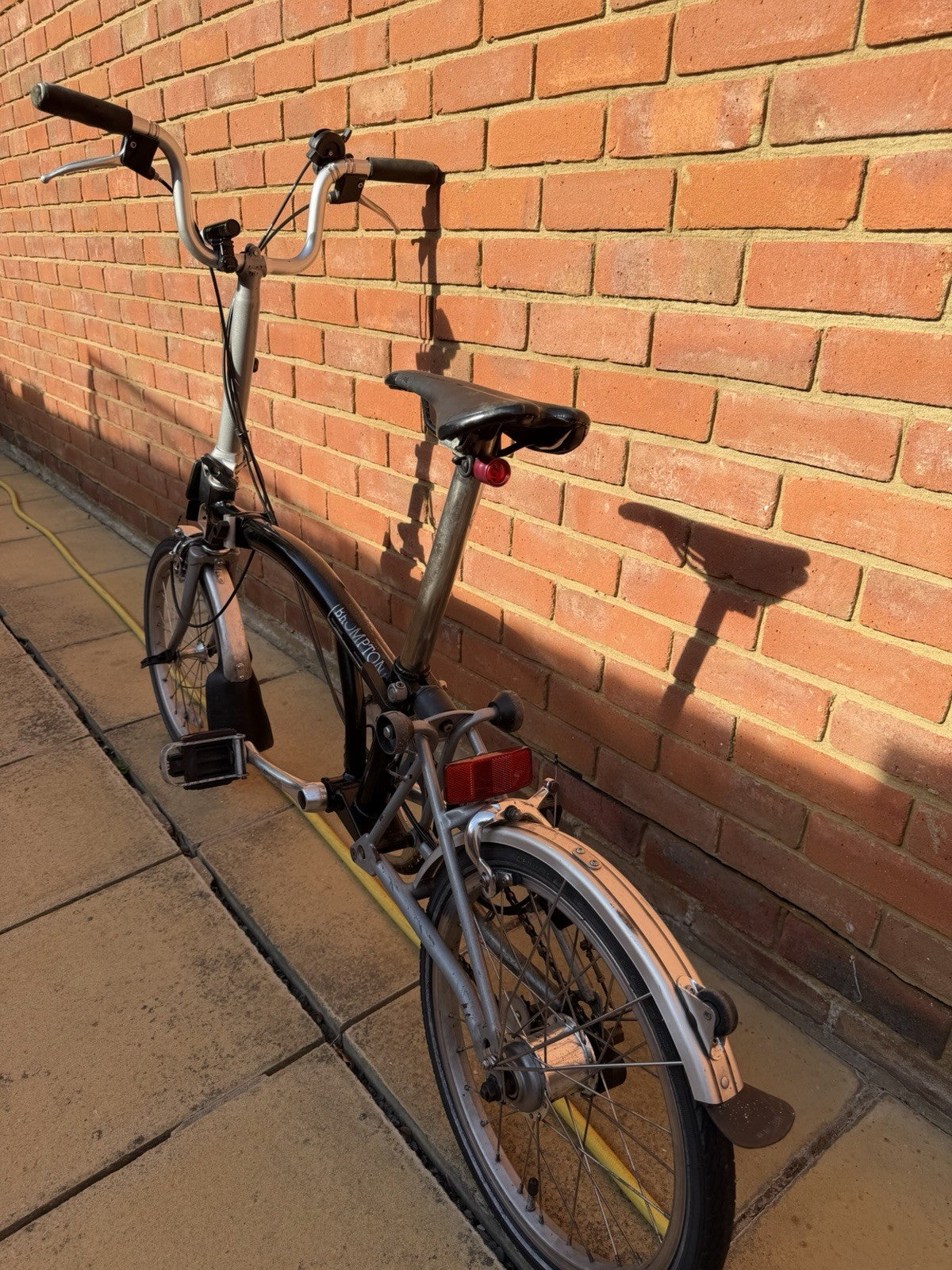 Brompton Folding Bike - Black/Silver | 3-Speed | Ready to Ride