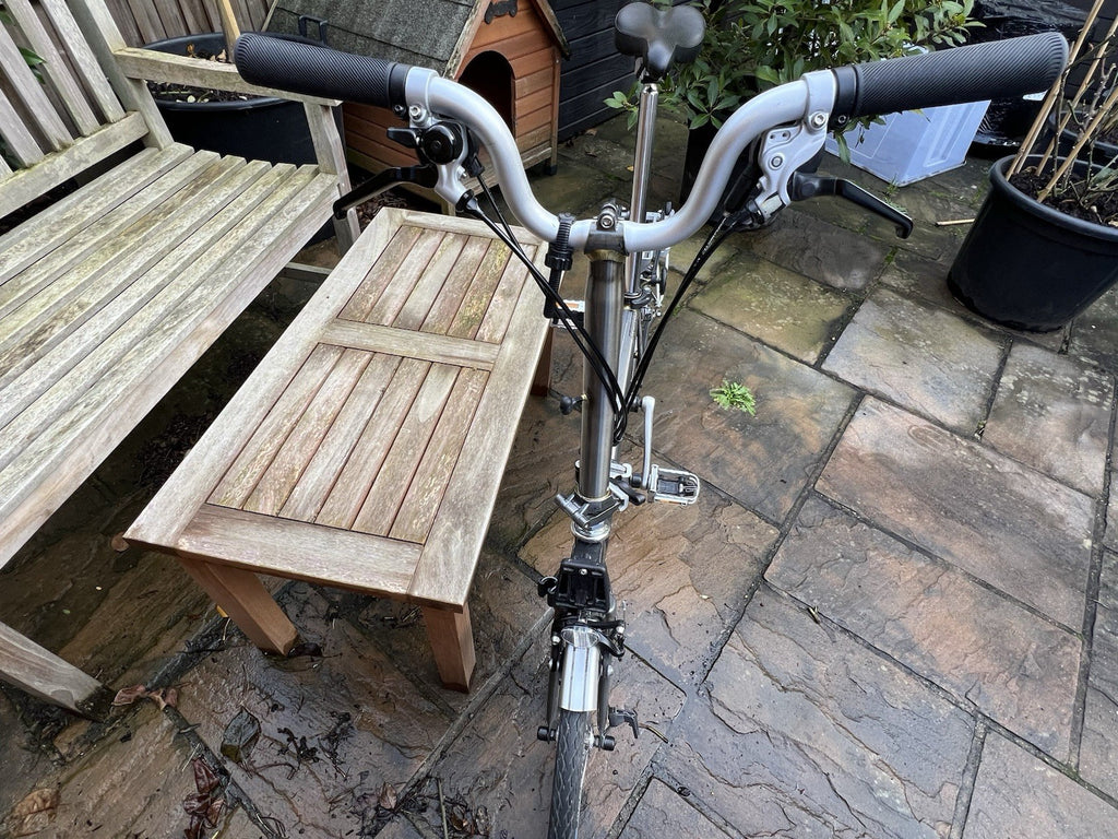 Brompton Raw Lacquer 6-speed Bicycle