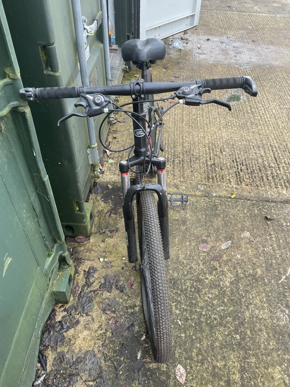 Land Rover G4 Challenge Folding Mountain Bike Black