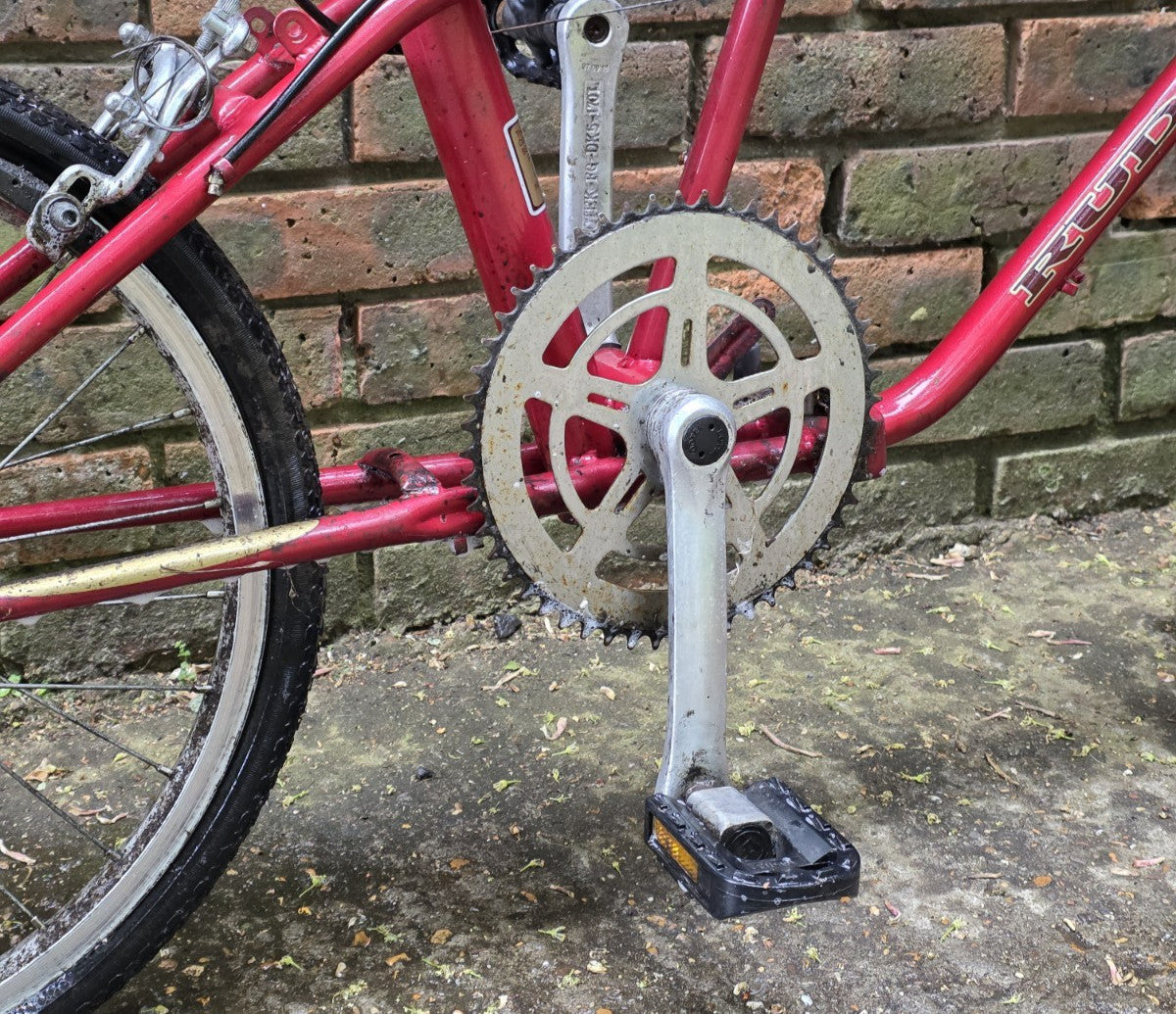 RARE* VINTAGE RUDGE TRANSPORT 7 FOLD UP BIKE BICYCLE (RESTORATION PROJECT)